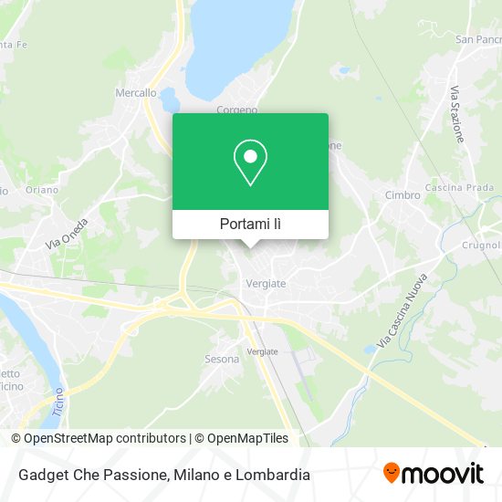 Mappa Gadget Che Passione