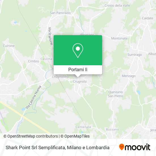 Mappa Shark Point Srl Semplificata