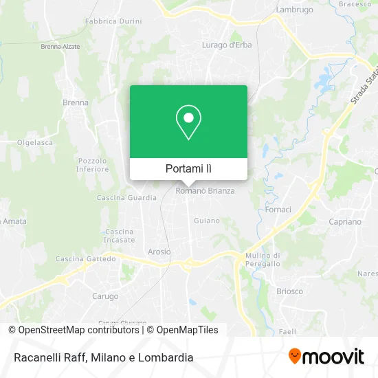 Mappa Racanelli Raff