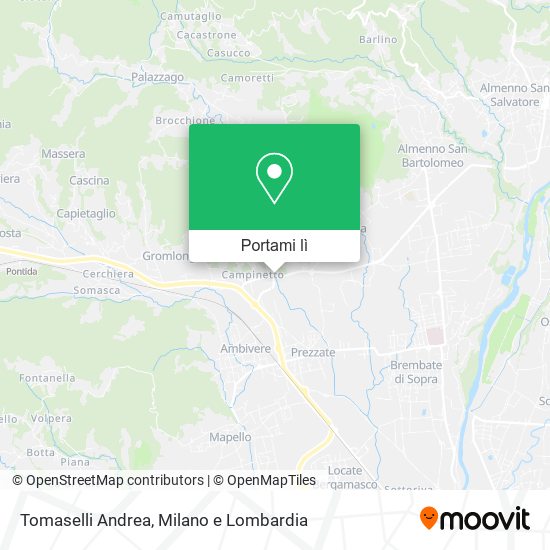 Mappa Tomaselli Andrea