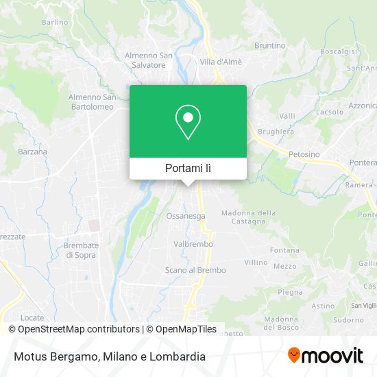 Mappa Motus Bergamo