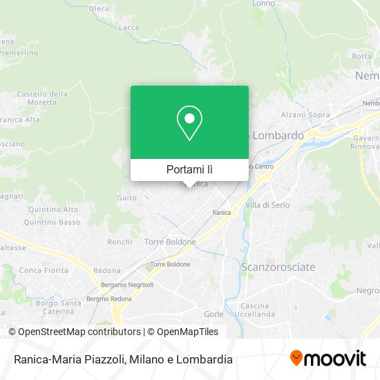 Mappa Ranica-Maria Piazzoli