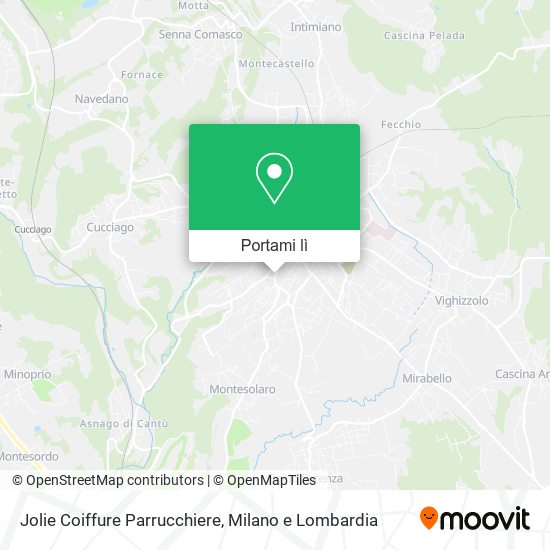 Mappa Jolie Coiffure Parrucchiere