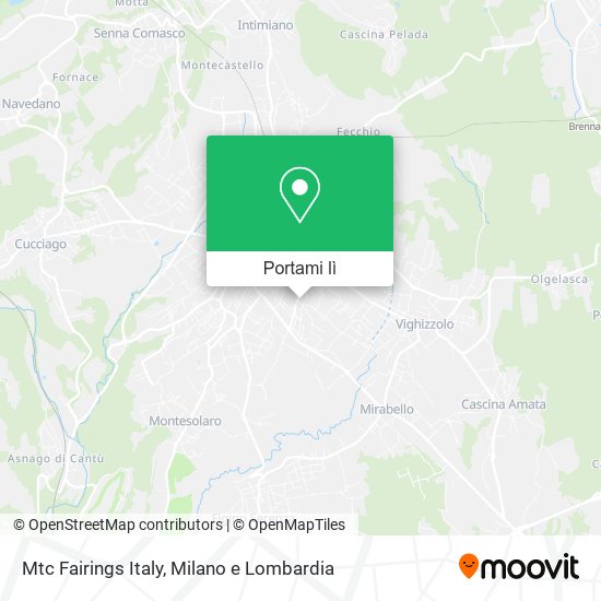 Mappa Mtc Fairings Italy