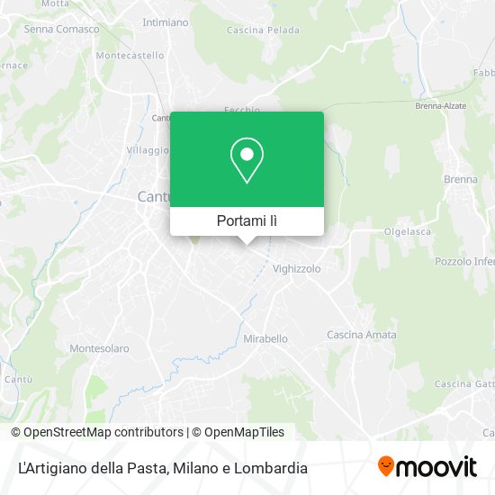 Mappa L'Artigiano della Pasta