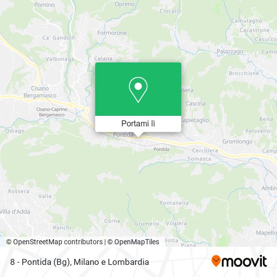Mappa 8 - Pontida (Bg)