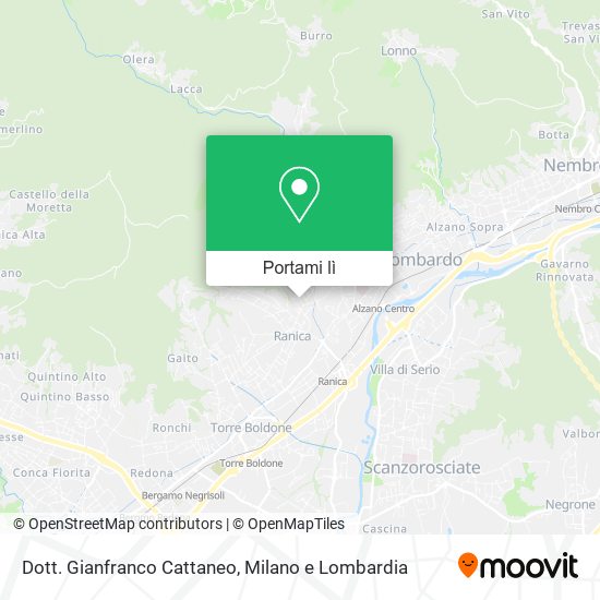 Mappa Dott. Gianfranco Cattaneo