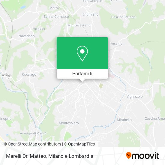 Mappa Marelli Dr. Matteo