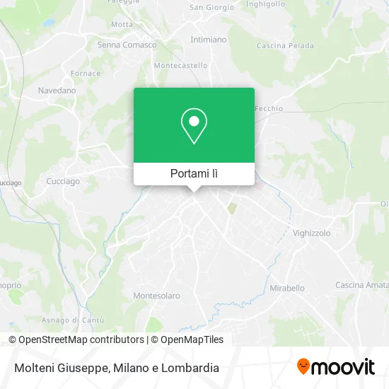 Mappa Molteni Giuseppe