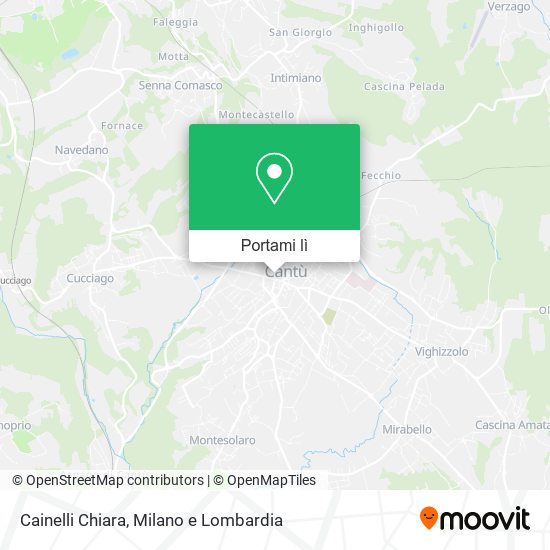 Mappa Cainelli Chiara