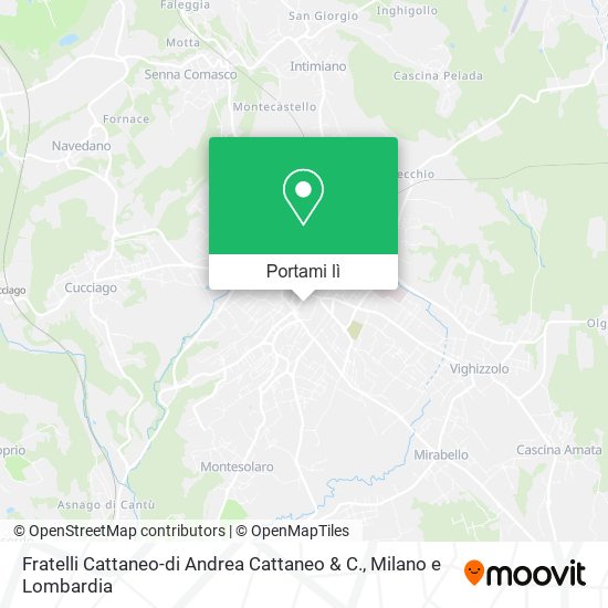 Mappa Fratelli Cattaneo-di Andrea Cattaneo & C.