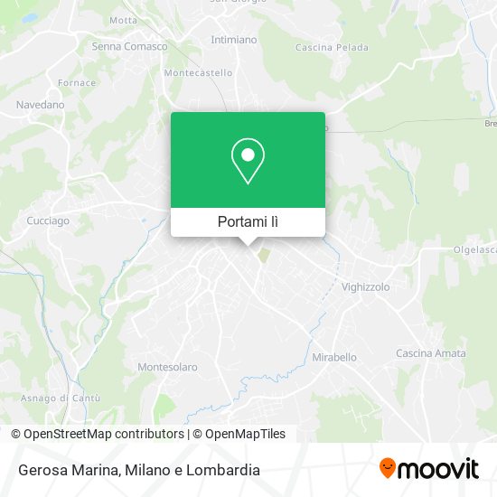 Mappa Gerosa Marina