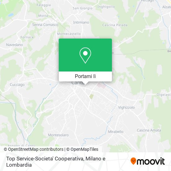 Mappa Top Service-Societa' Cooperativa