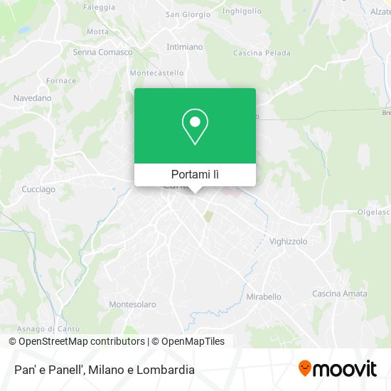 Mappa Pan' e Panell'