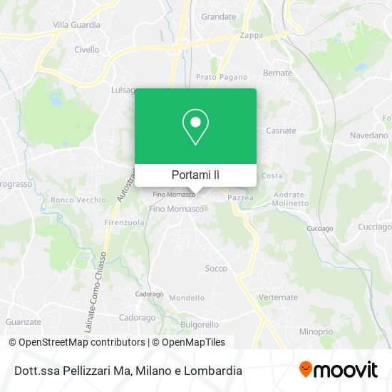 Mappa Dott.ssa Pellizzari Ma