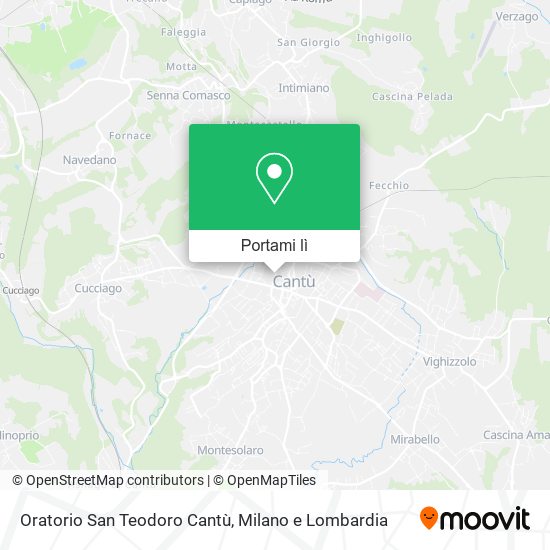 Mappa Oratorio San Teodoro Cantù
