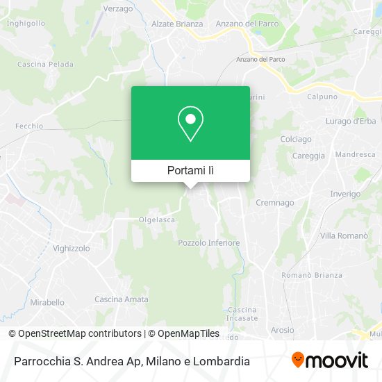 Mappa Parrocchia S. Andrea Ap