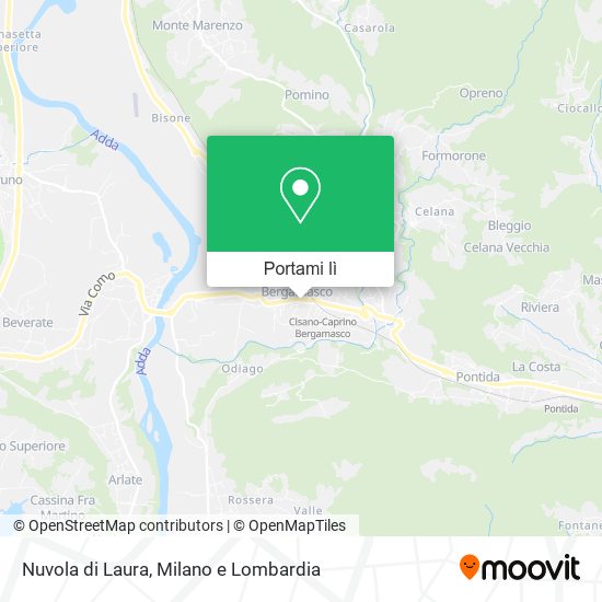 Mappa Nuvola di Laura