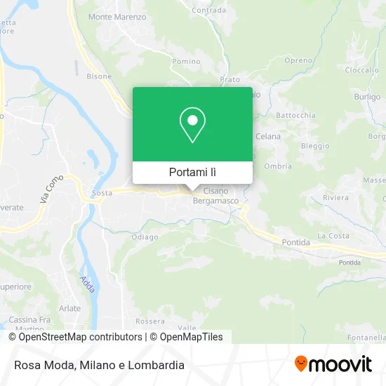 Mappa Rosa Moda
