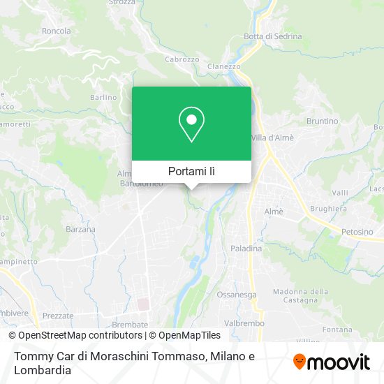 Mappa Tommy Car di Moraschini Tommaso