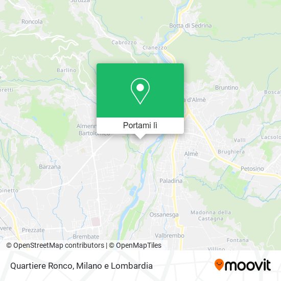 Mappa Quartiere Ronco