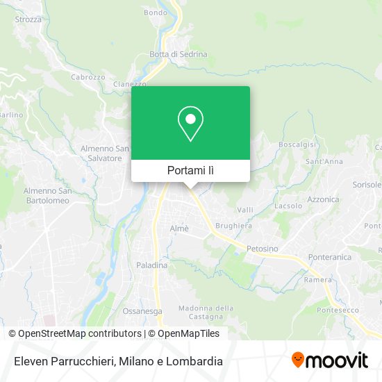 Mappa Eleven Parrucchieri