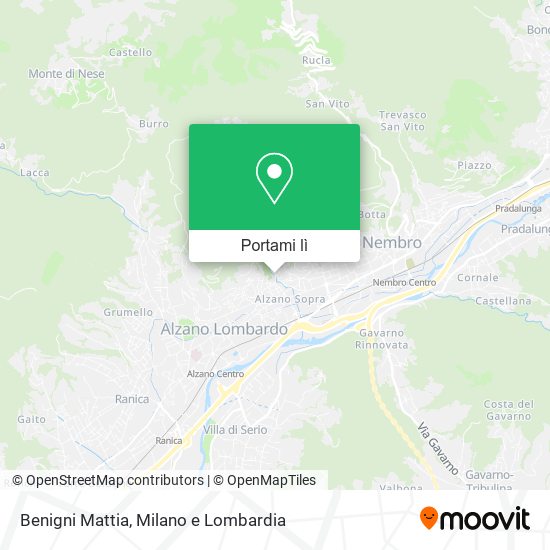 Mappa Benigni Mattia