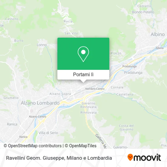 Mappa Ravellini Geom. Giuseppe