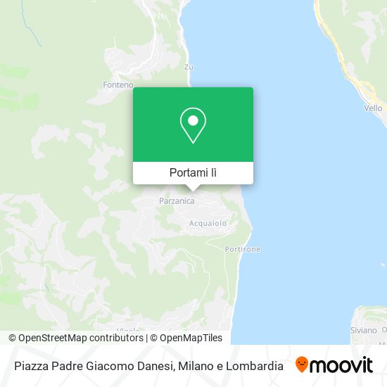 Mappa Piazza Padre Giacomo Danesi