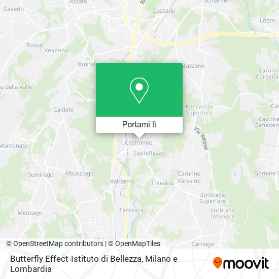 Mappa Butterfly Effect-Istituto di Bellezza