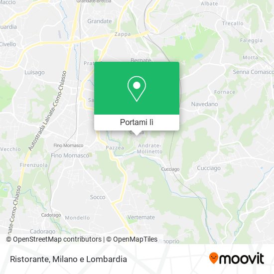 Mappa Ristorante