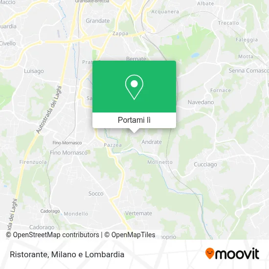 Mappa Ristorante