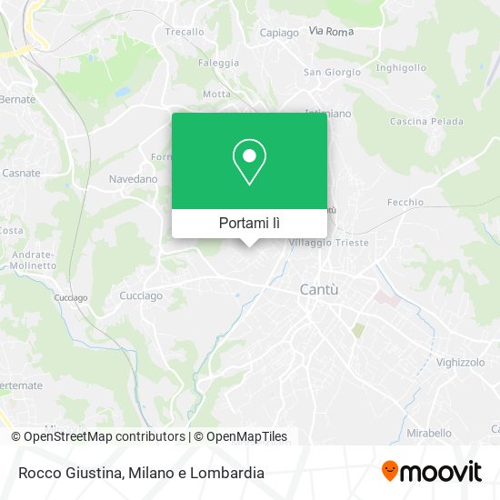Mappa Rocco Giustina