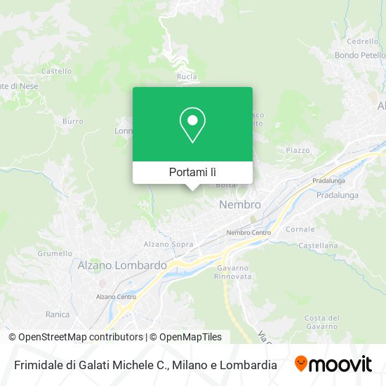 Mappa Frimidale di Galati Michele C.