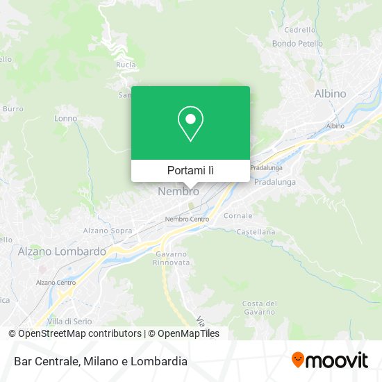 Mappa Bar Centrale