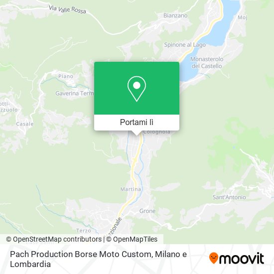 Mappa Pach Production Borse Moto Custom