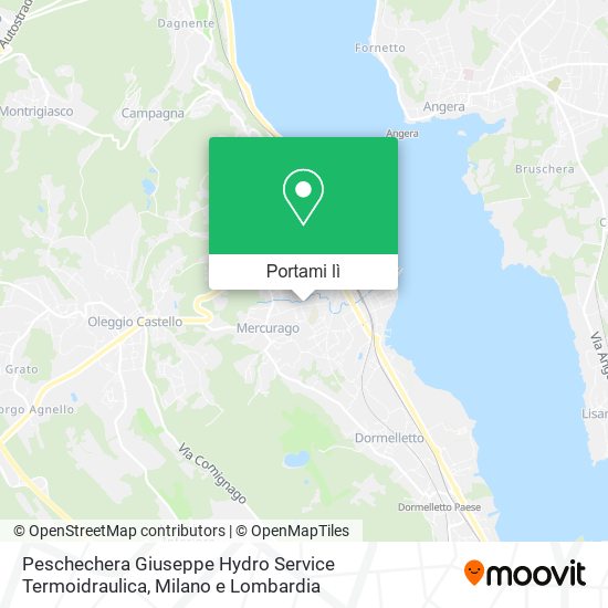 Mappa Peschechera Giuseppe Hydro Service Termoidraulica