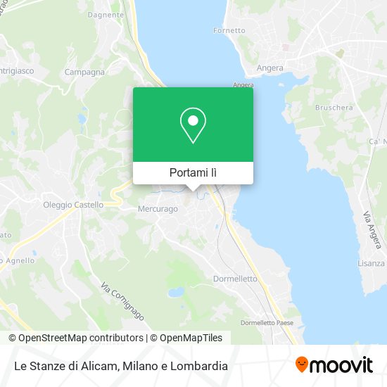 Mappa Le Stanze di Alicam