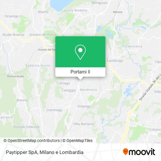 Mappa Paytipper SpA