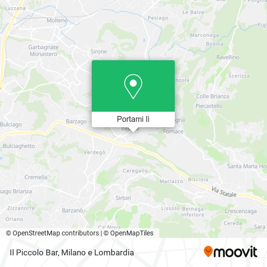 Mappa Il Piccolo Bar