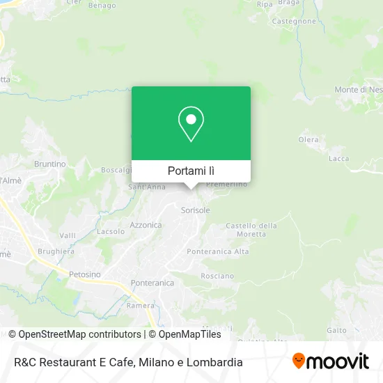 Mappa R&C Restaurant E Cafe