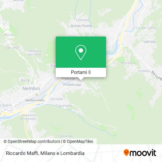 Mappa Riccardo Maffi