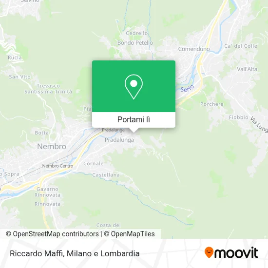Mappa Riccardo Maffi
