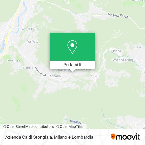 Mappa Azienda Ca di Stongia a