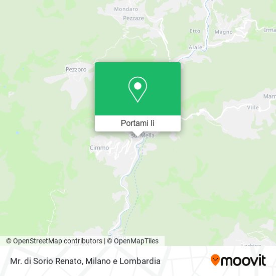 Mappa Mr. di Sorio Renato