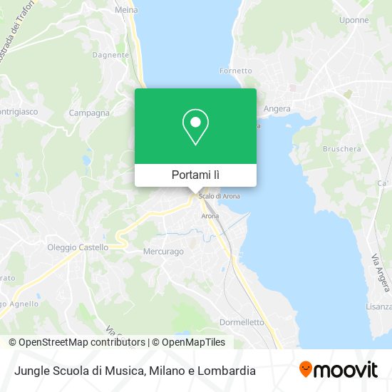 Mappa Jungle Scuola di Musica
