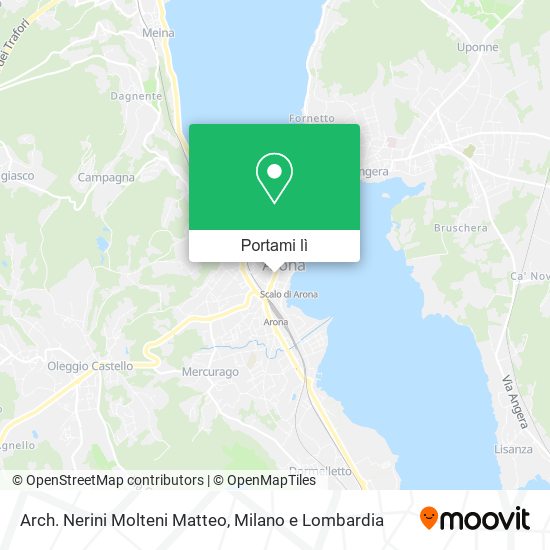 Mappa Arch. Nerini Molteni Matteo