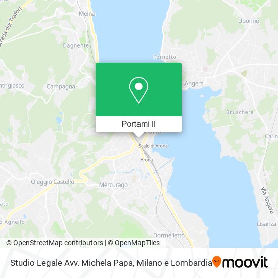 Mappa Studio Legale Avv. Michela Papa