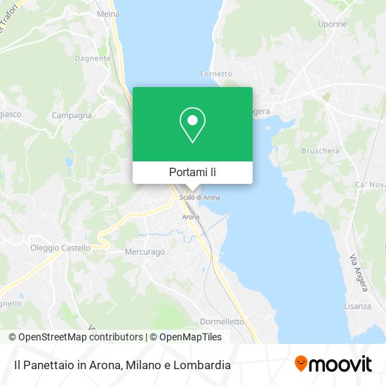 Mappa Il Panettaio in Arona