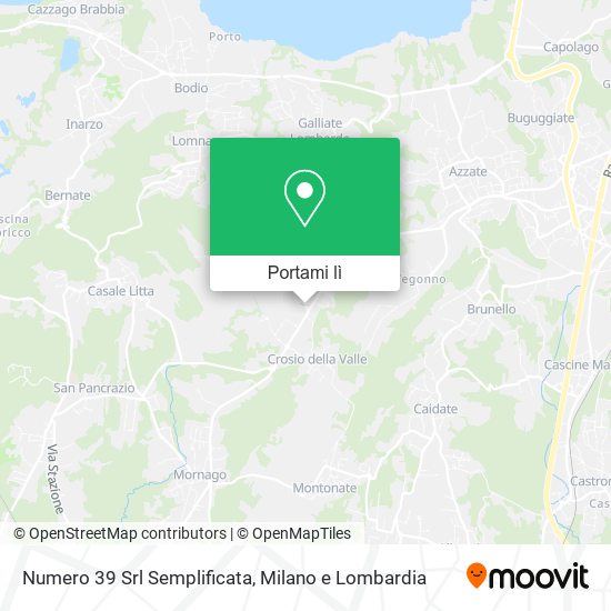 Mappa Numero 39 Srl Semplificata